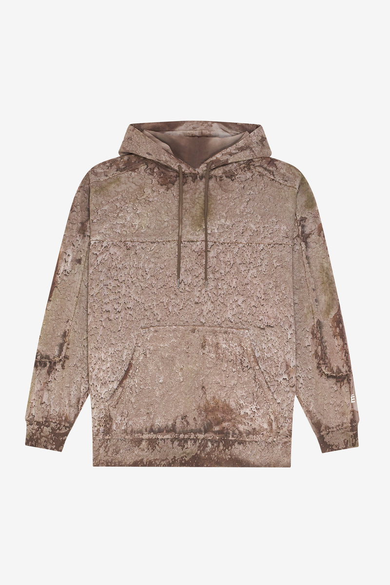 ETUDES STUDIO LOOSE RAW EDGES HOODIE BROWN 1 ETUDES STUDIO LOOSE RAW EDGES HOODIE BROWN 1