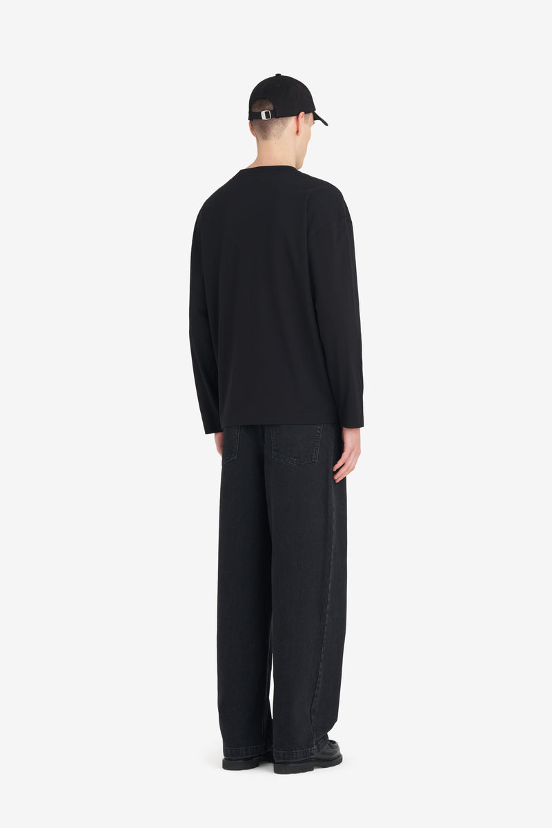ETUDES STUDIO RELAX T-SHIRT LONG SLEEVES E BLACK 4 ETUDES STUDIO RELAX T-SHIRT LONG SLEEVES E BLACK 4