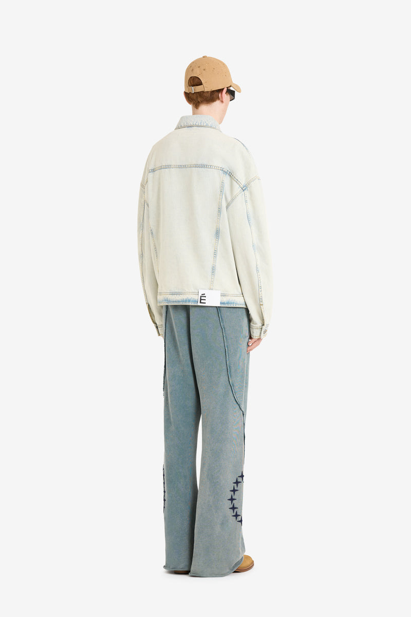 ETUDES STUDIO LOOSE DENIM JACKET BLEACH BLUE 6 ETUDES STUDIO LOOSE DENIM JACKET BLEACH BLUE 6