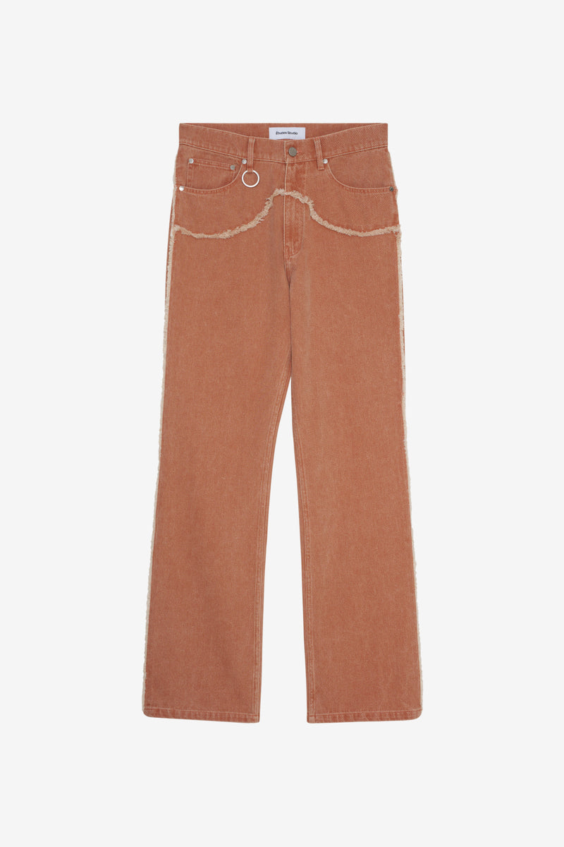 ETUDES STUDIO BOOTCUT JEANS APRICOT 1 ETUDES STUDIO BOOTCUT JEANS APRICOT 1