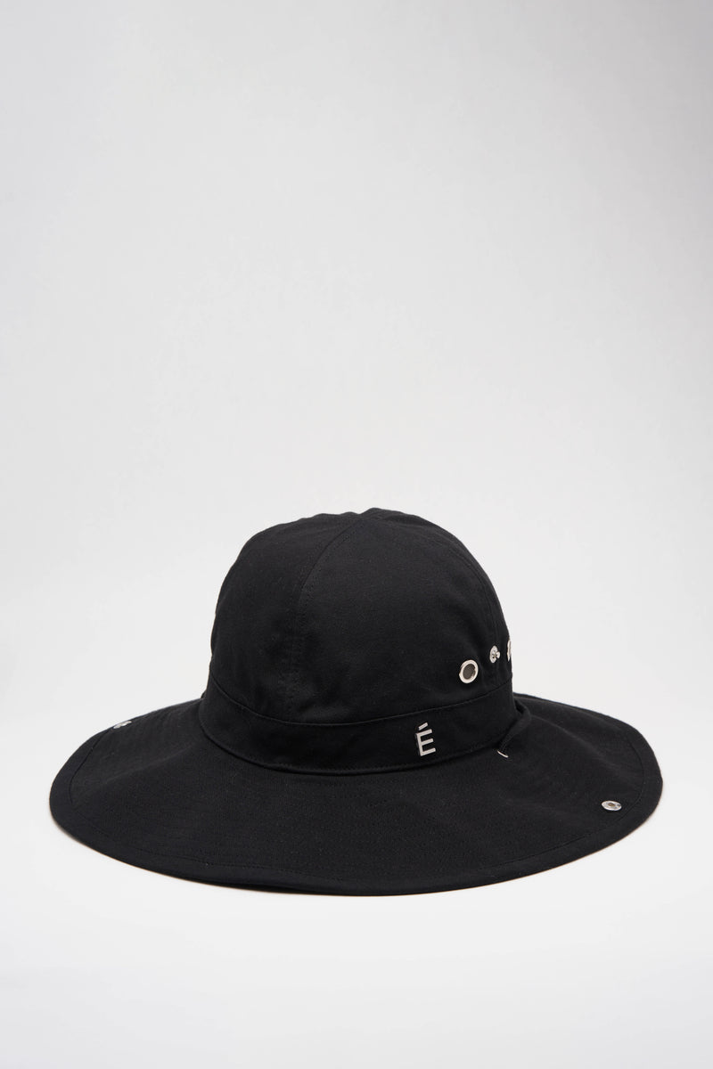 ETUDES STUDIO BRIM HAT BLACK 1 ETUDES STUDIO BRIM HAT BLACK 1