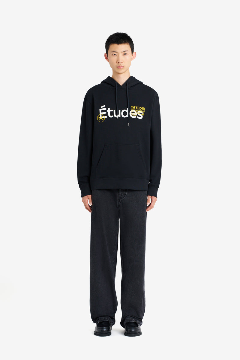 ÉTUDES REGULAR HOODIE TK BLACK 2 ÉTUDES REGULAR HOODIE TK BLACK 2