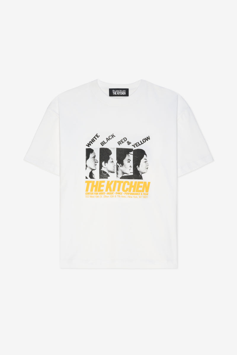 ETUDES STUDIO RELAX TEE SHIRT HEADS THE KITCHEN WHITE 1 ETUDES STUDIO RELAX TEE SHIRT HEADS THE KITCHEN WHITE 1