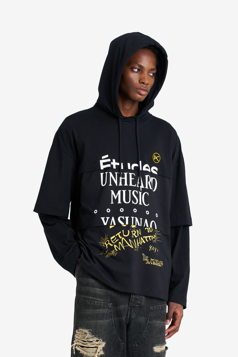 ETUDES STUDIO HOODIE LS TEE SHIRT THE KITCHEN BLACK 3 ETUDES STUDIO HOODIE LS TEE SHIRT THE KITCHEN BLACK 3