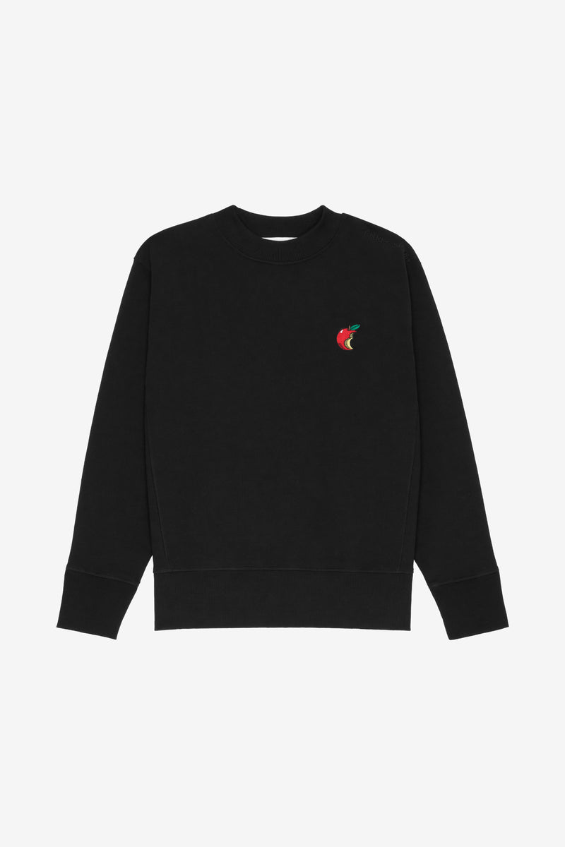 ETUDES STUDIO RELAX CREW NECK APPLE BLACK 1 ETUDES STUDIO RELAX CREW NECK APPLE BLACK 1