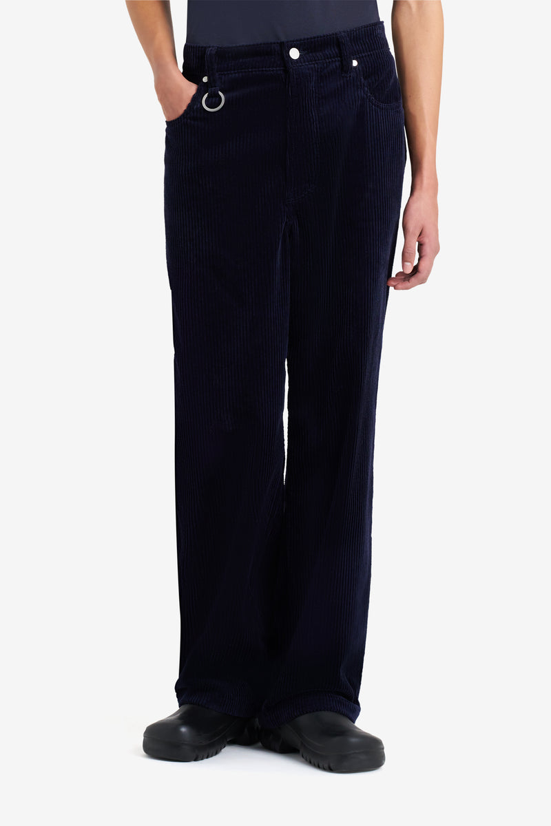ETUDES STUDIO CDR LOOSE 5 POCKETS PANT NAVY 8 ETUDES STUDIO CDR LOOSE 5 POCKETS PANT NAVY 8