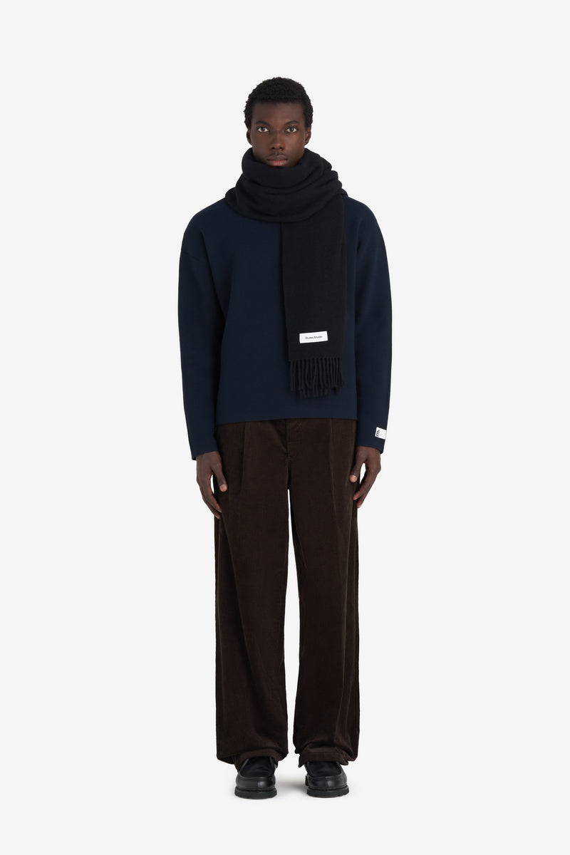ETUDES STUDIO WOOL SCARF BLACK 2 ETUDES STUDIO WOOL SCARF BLACK 2