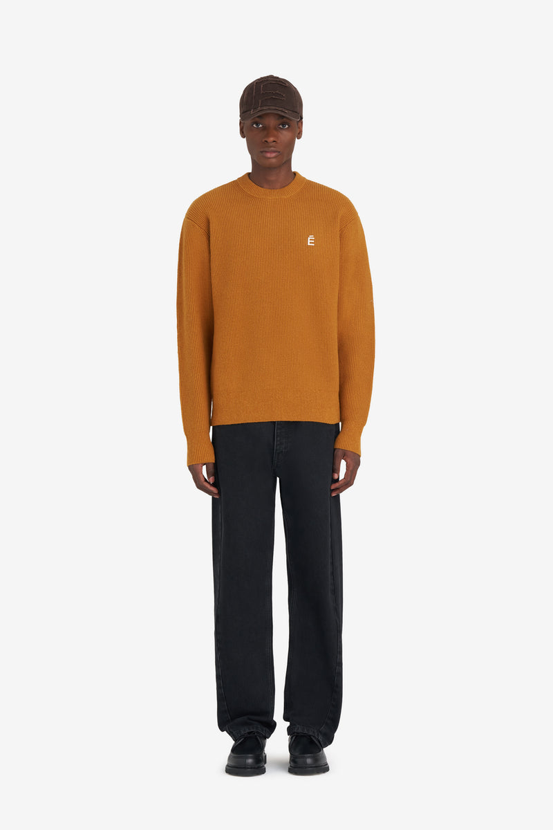 ETUDES STUDIO REGULAR ROUND NECK E CAMEL 3 ETUDES STUDIO REGULAR ROUND NECK E CAMEL 3