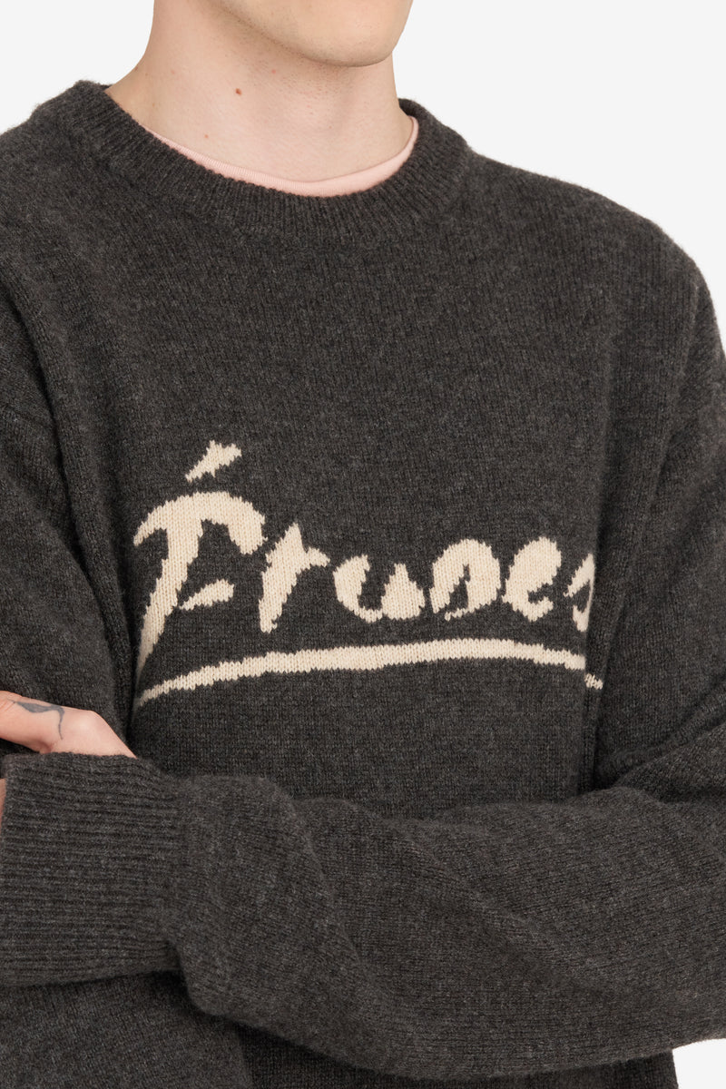 ETUDES STUDIO YAK ROUND NECK SIGNED DARK GREY 5 ETUDES STUDIO YAK ROUND NECK SIGNED DARK GREY 5
