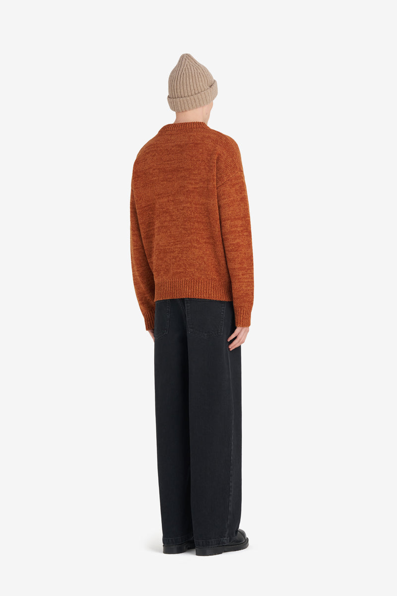 ETUDES STUDIO ROUND NECK SWEATER E CAMEL 4 ETUDES STUDIO ROUND NECK SWEATER E CAMEL 4