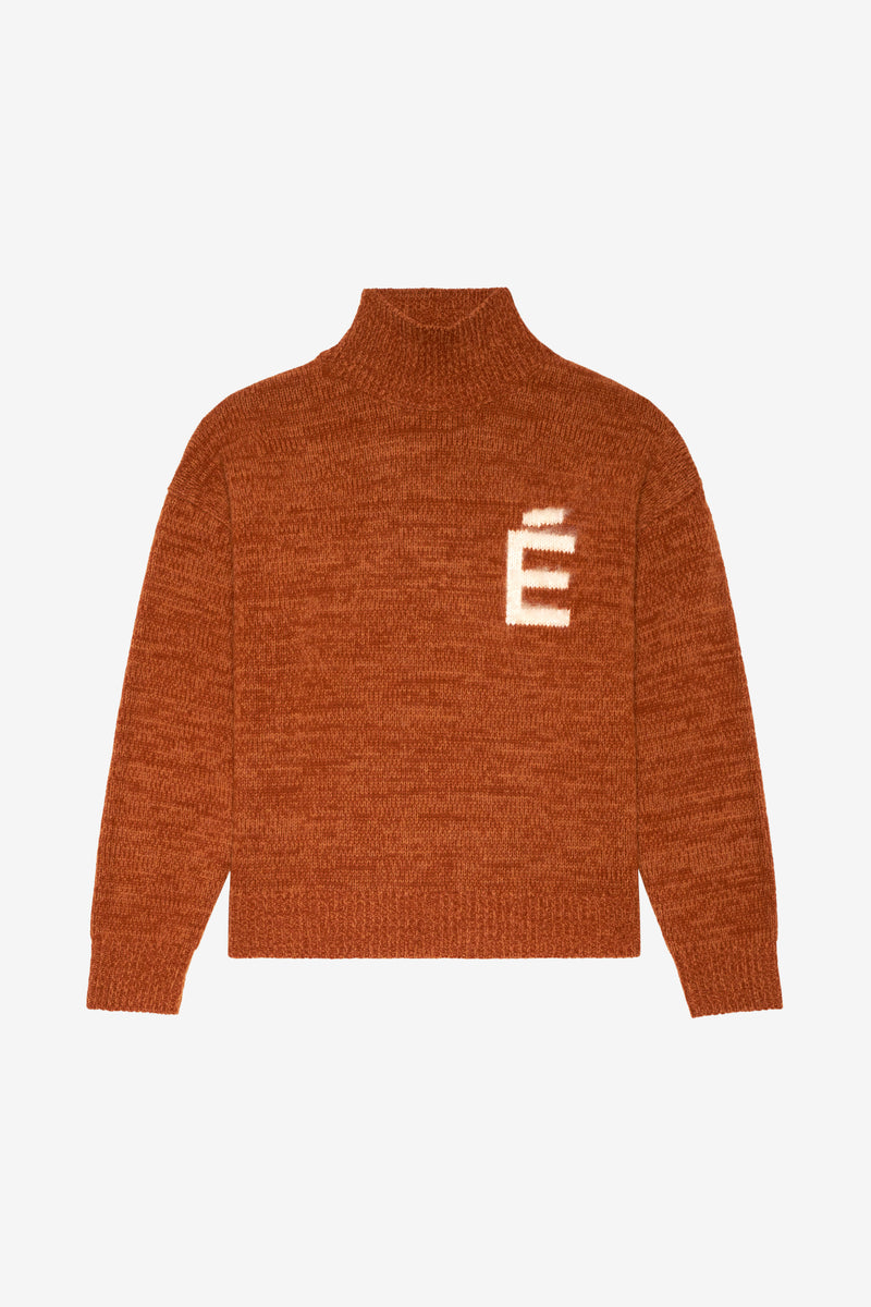ETUDES STUDIO FUNNEL NECK SWEATER E CAMEL 1 ETUDES STUDIO FUNNEL NECK SWEATER E CAMEL 1
