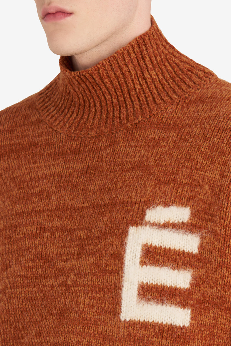 ETUDES STUDIO FUNNEL NECK SWEATER E CAMEL 5 ETUDES STUDIO FUNNEL NECK SWEATER E CAMEL 5