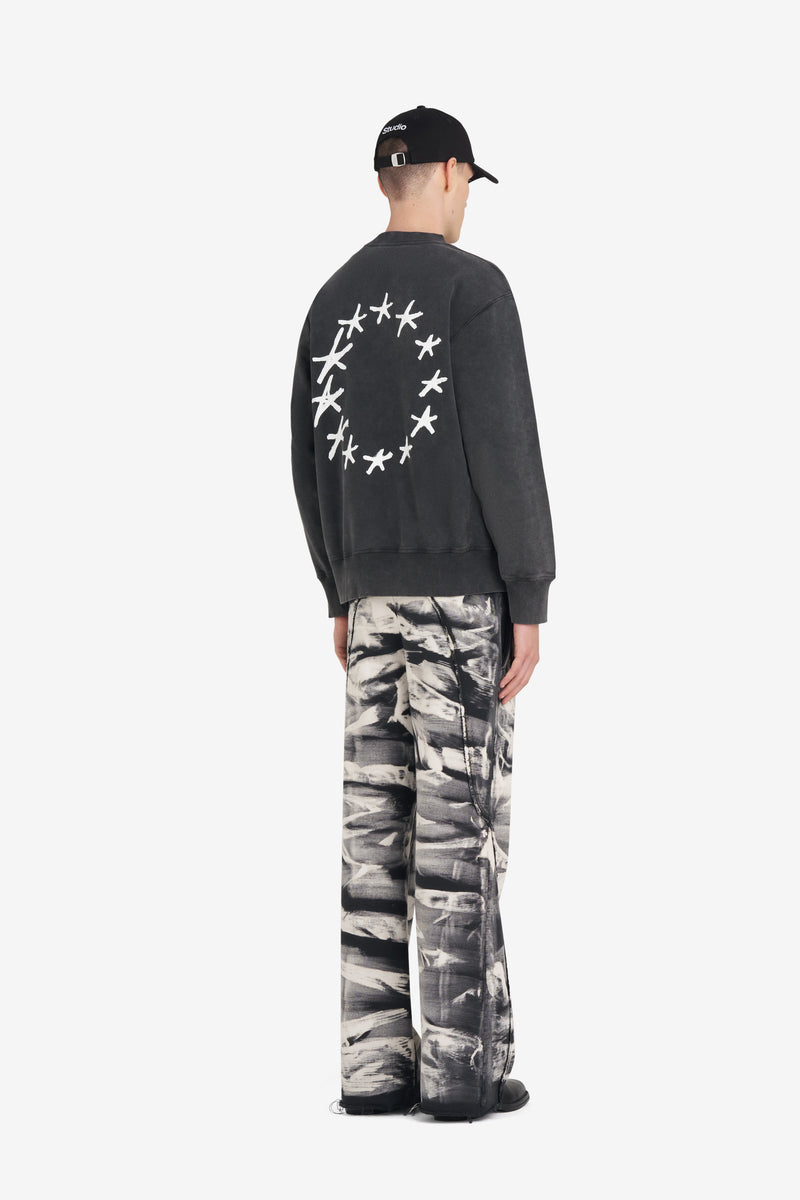 ETUDES STUDIO RELAX CREW STARS BLACK 6 ETUDES STUDIO RELAX CREW STARS BLACK 6