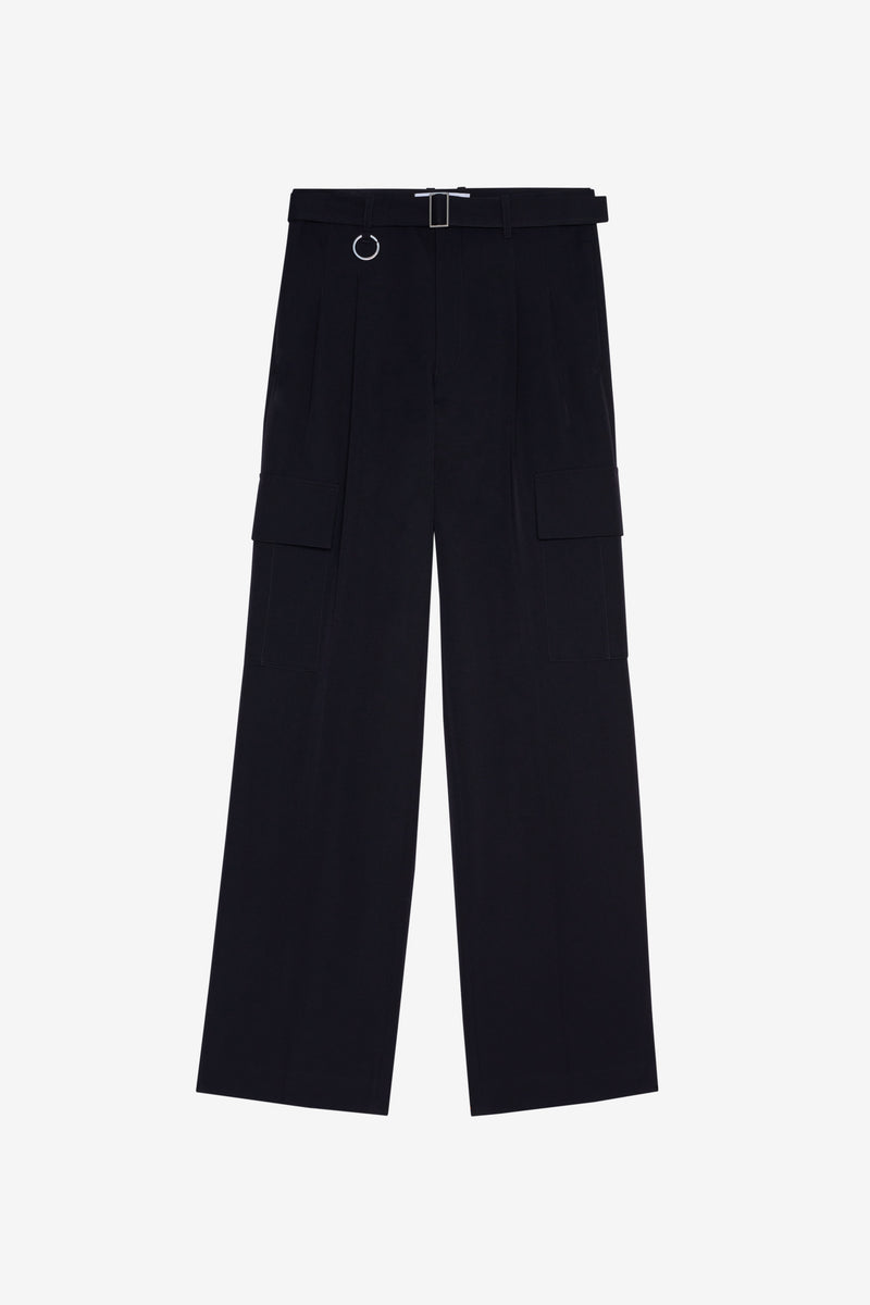 ETUDES STUDIO SUIT PANT CARGO POCKETS BLACK 1 ETUDES STUDIO SUIT PANT CARGO POCKETS BLACK 1