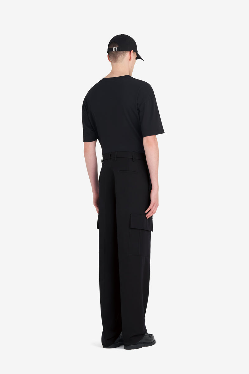ETUDES STUDIO SUIT PANT CARGO POCKETS BLACK 4 ETUDES STUDIO SUIT PANT CARGO POCKETS BLACK 4
