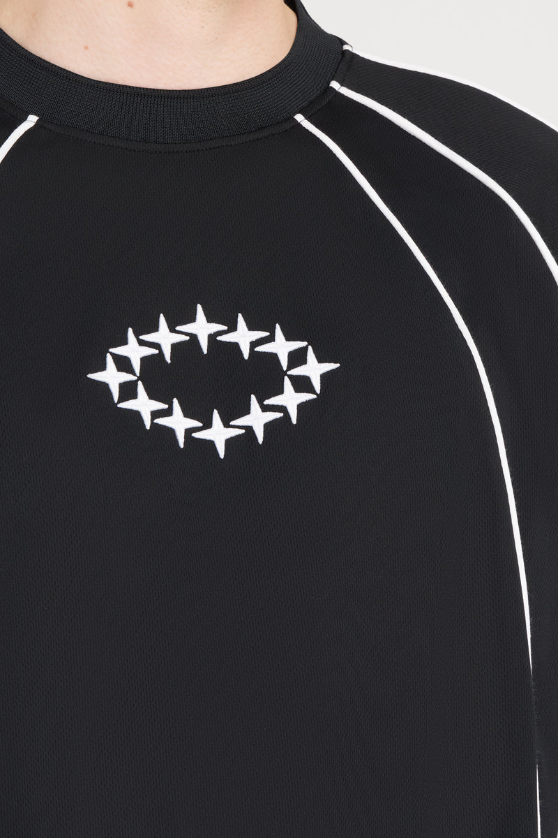 ETUDES STUDIO SOCCER LONG SLEEVE T-SHIRT PIQUE BLACK 5 ETUDES STUDIO SOCCER LONG SLEEVE T-SHIRT PIQUE BLACK 5