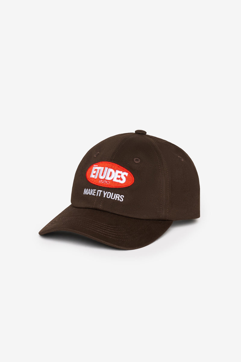 ETUDES STUDIO CAP MAKE IT YOURS DARK BROWN 1 ETUDES STUDIO CAP MAKE IT YOURS DARK BROWN 1