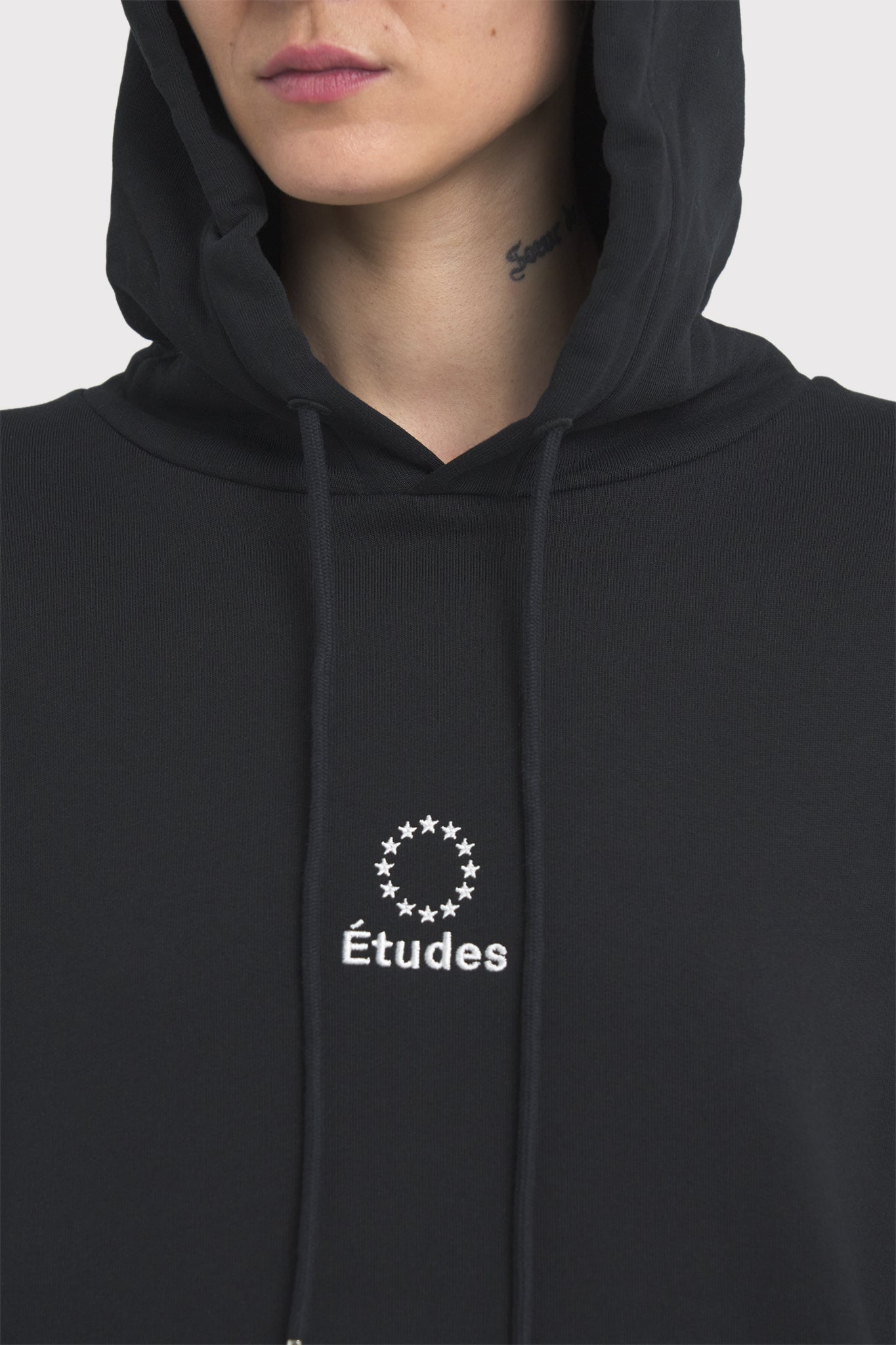 ÉTUDES KLEIN LOGO BLACK SWEATSHIRTS 4