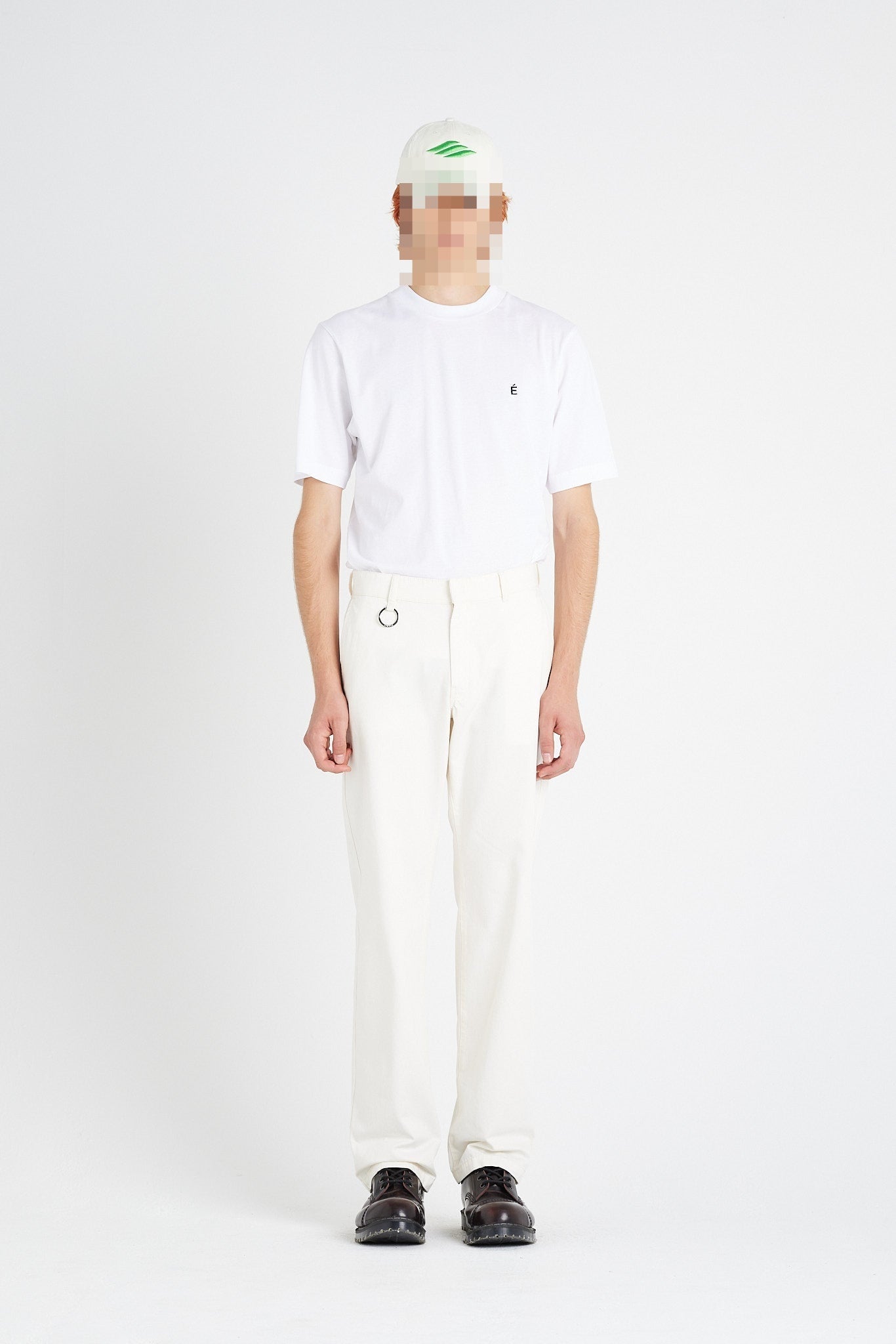 ÉTUDES BUMPER TWILL OFF WHITE TROUSERS 1