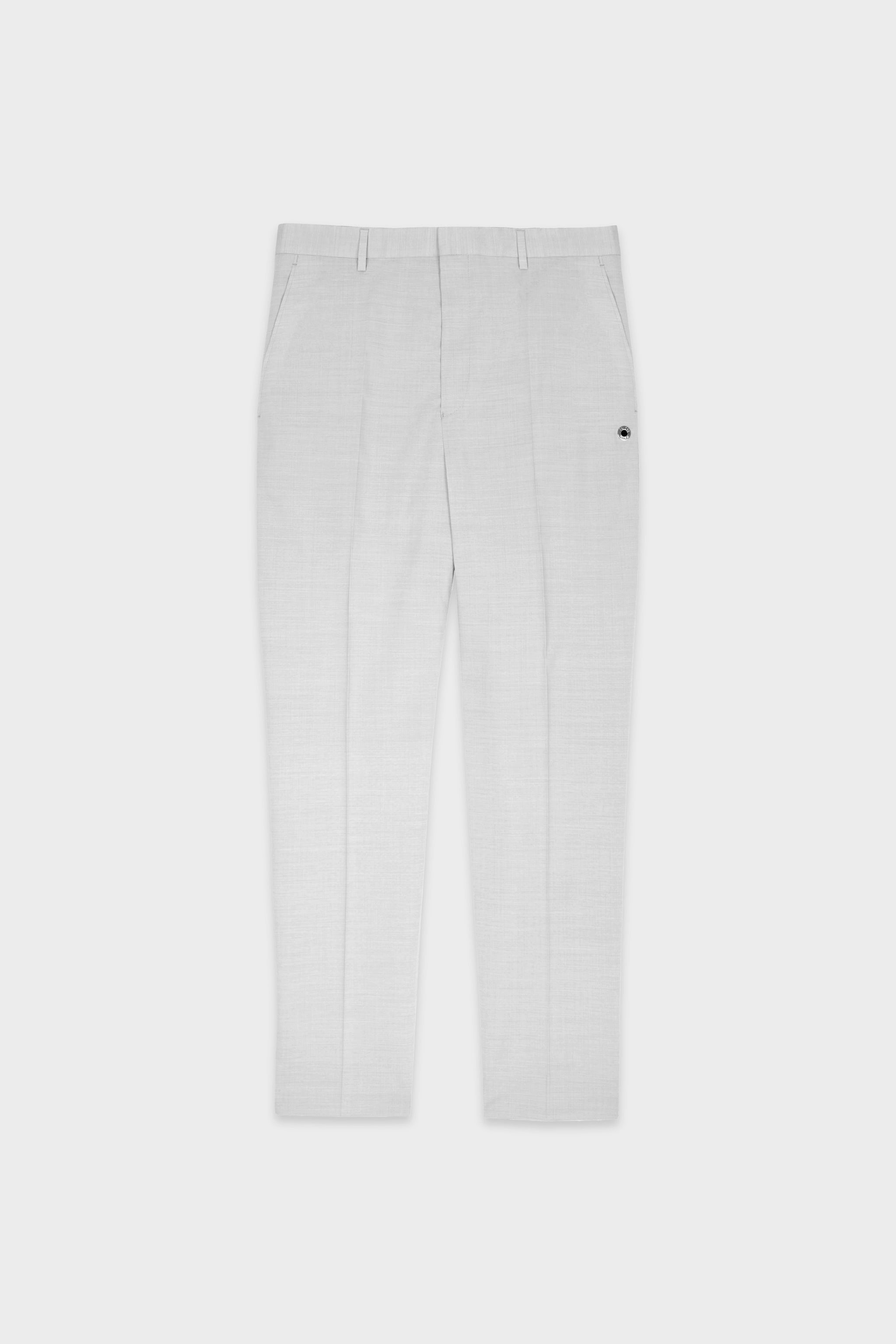 ÉTUDES DOWNTOWN WOOL LIGHT GREY TROUSERS 2