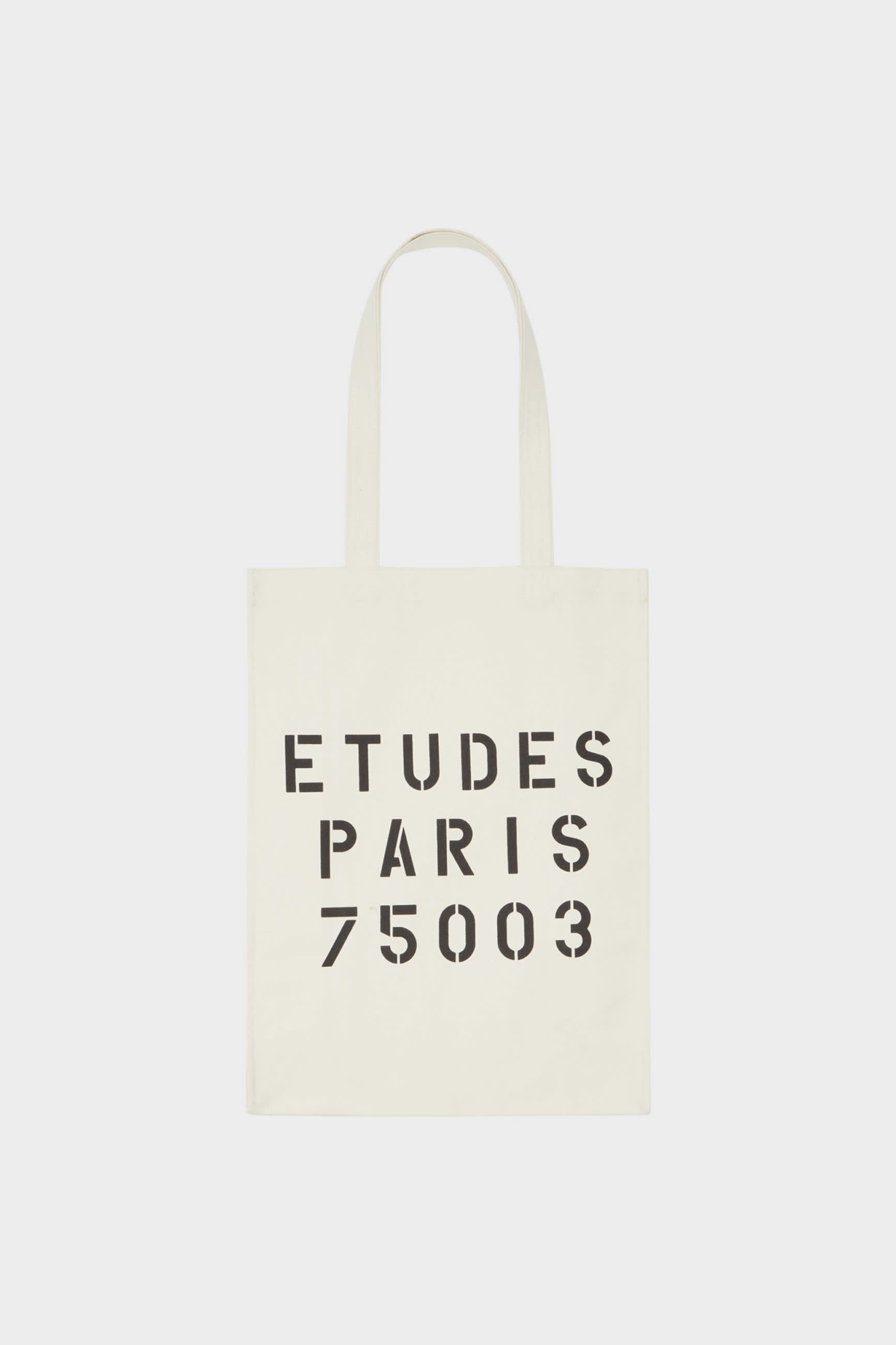 ÉTUDES NOVEMBER STENCIL ECRU BAGS 1